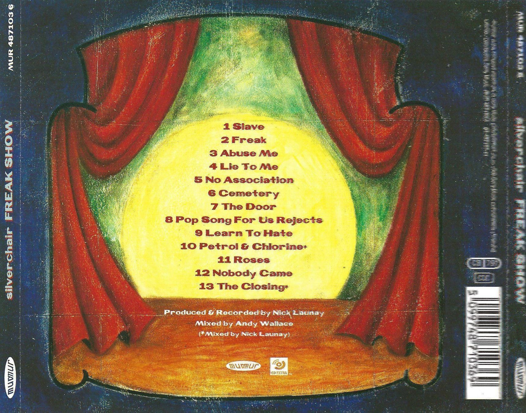 CD: CD: SILVER CHAIR - Freak Show – Usato da Rotkreuz venduto da groeli69 1
