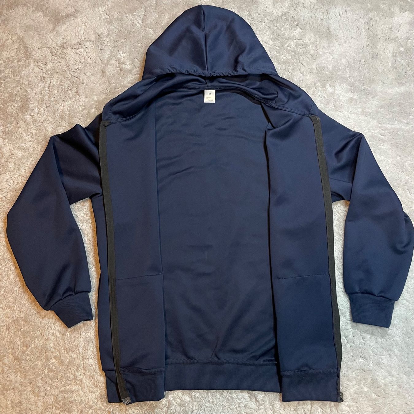 Maglioni & Felpe: Skip a Straw Save a Turtle Zip Hoodie Blau Gr. M – Usato da Bubikon venduto da SwissSecondLife 4