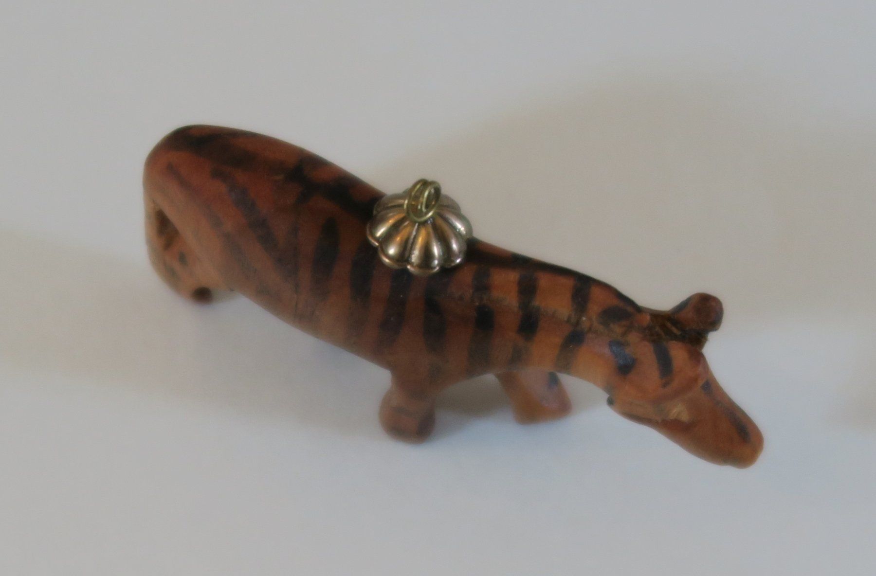 Ciondoli: Schmuck-Anhänger "Zebra" aus Holz – Usato da Brittnau venduto da marlenestone 1