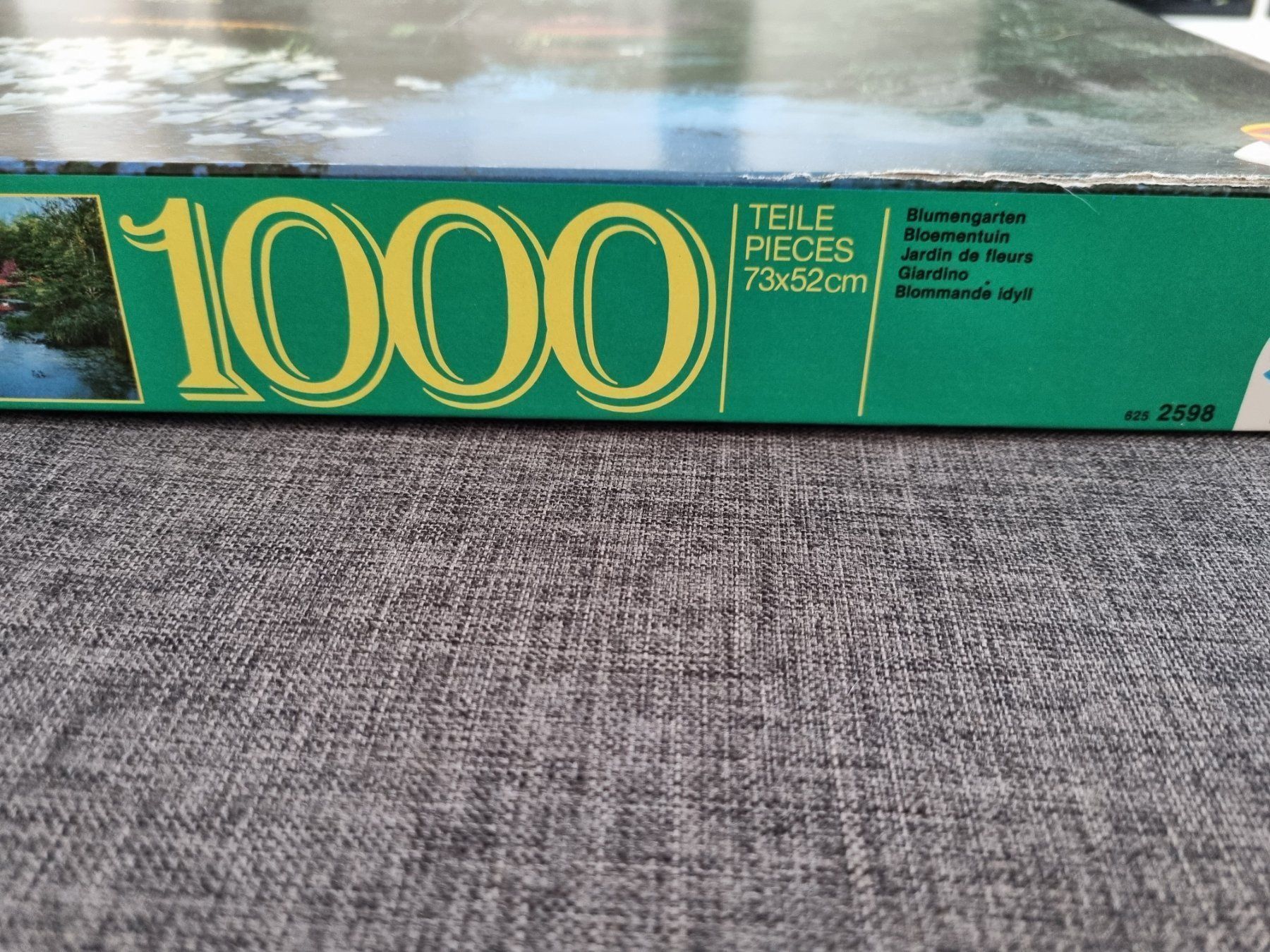 Puzzle: Puzzle Blumengarten (1000-teilig) – Usato da Gams venduto da federli29 4