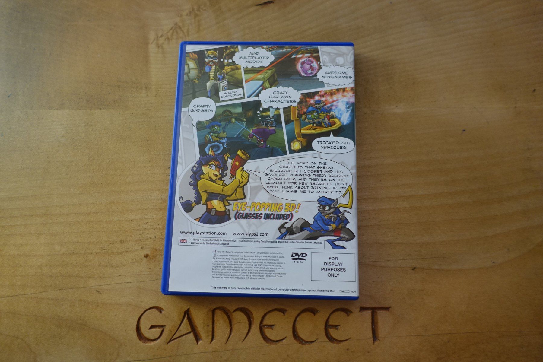 Sony Giochi: Sly 3: Honour Among Thieves - Promo-Version – Usato da Steinach venduto da Gamecet 2