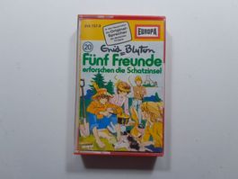 Kassette - Fünf Freunde erforschen die Schatzinsel - Blyton