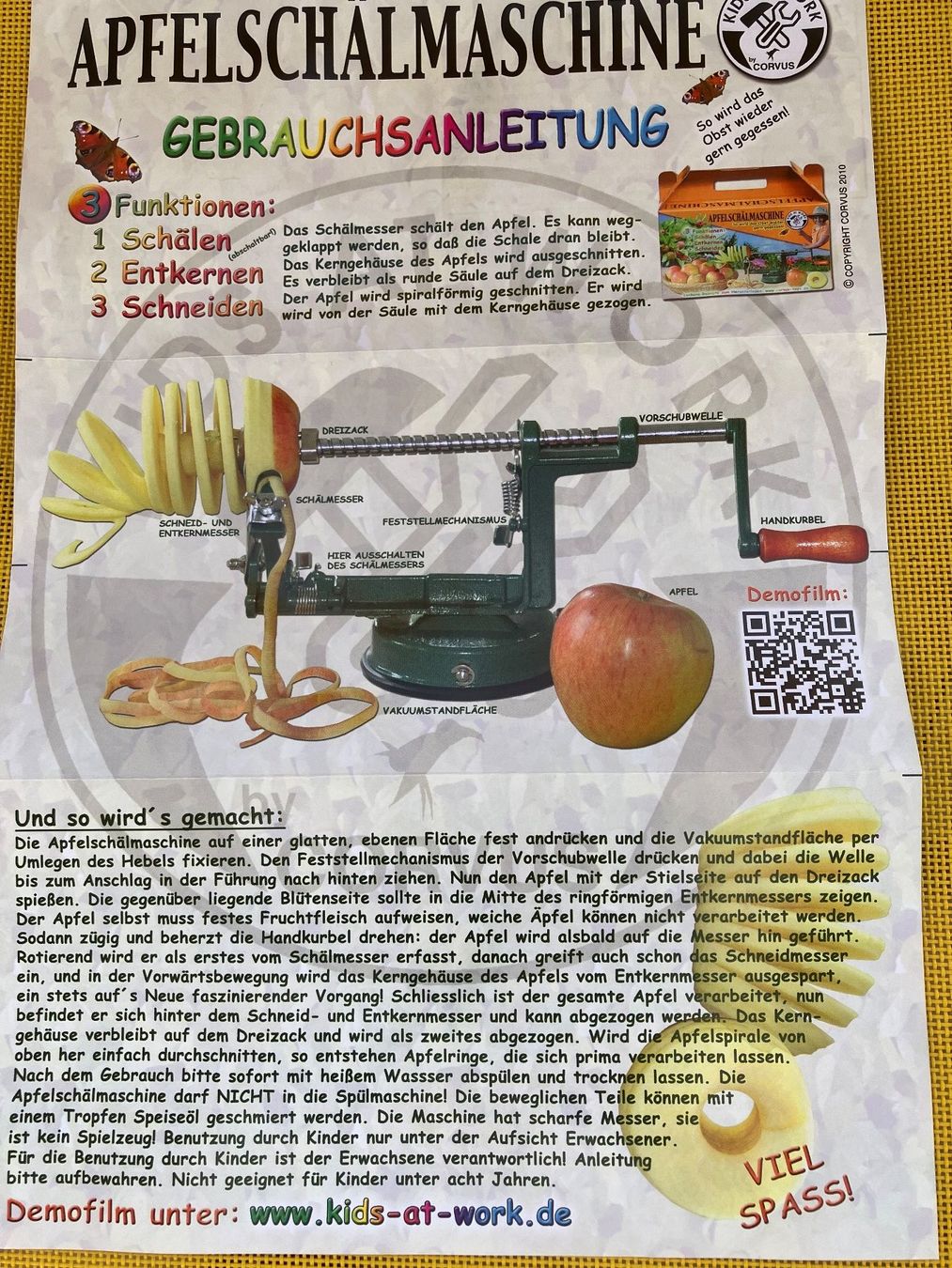 Alle Maschinen: Machine à peler les pommes – Neu (gemäss Beschreibung) aus Pully von claddagh 4