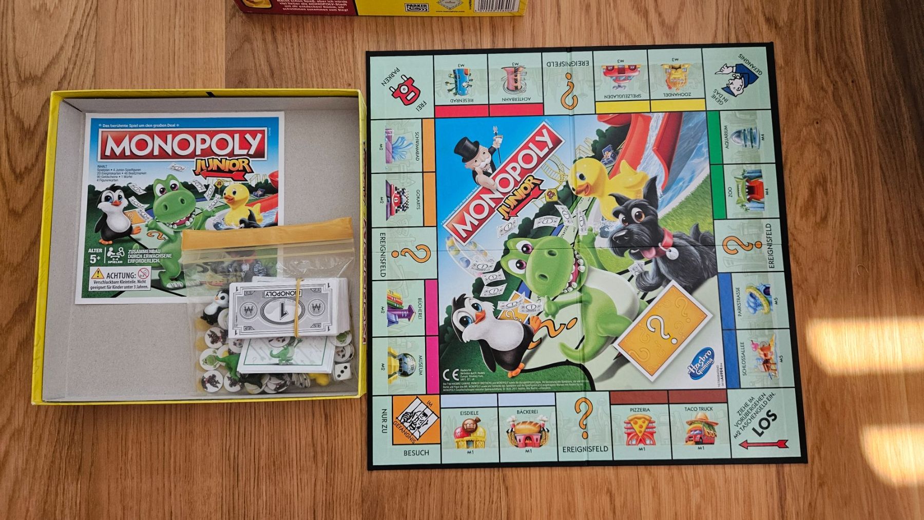 Hasbro Giochi: Monopoly Junior (deutsche Ausgabe) – Usato da Binningen venduto da lar_9qmr 1