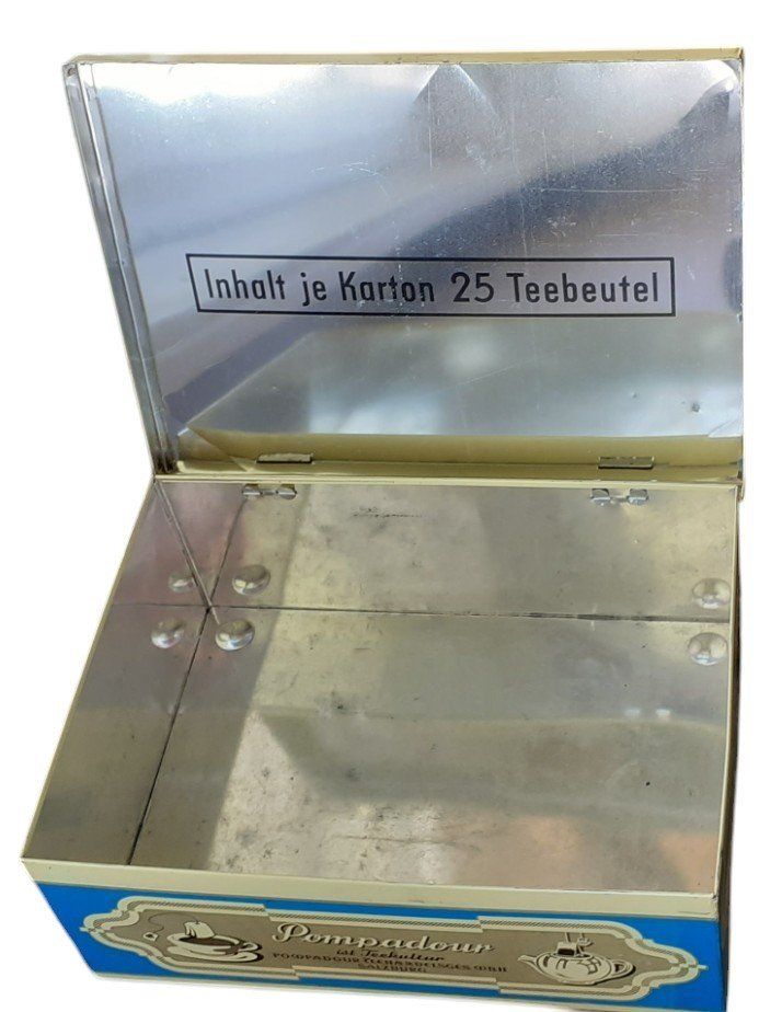 AluBox Barattoli: Blechdose Teedose antik – Usato da Mörschwil venduto da antiksalon 7