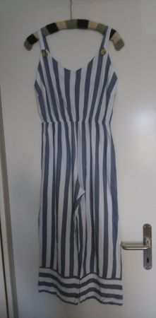 Jumpsuit, maritim, Gr. S