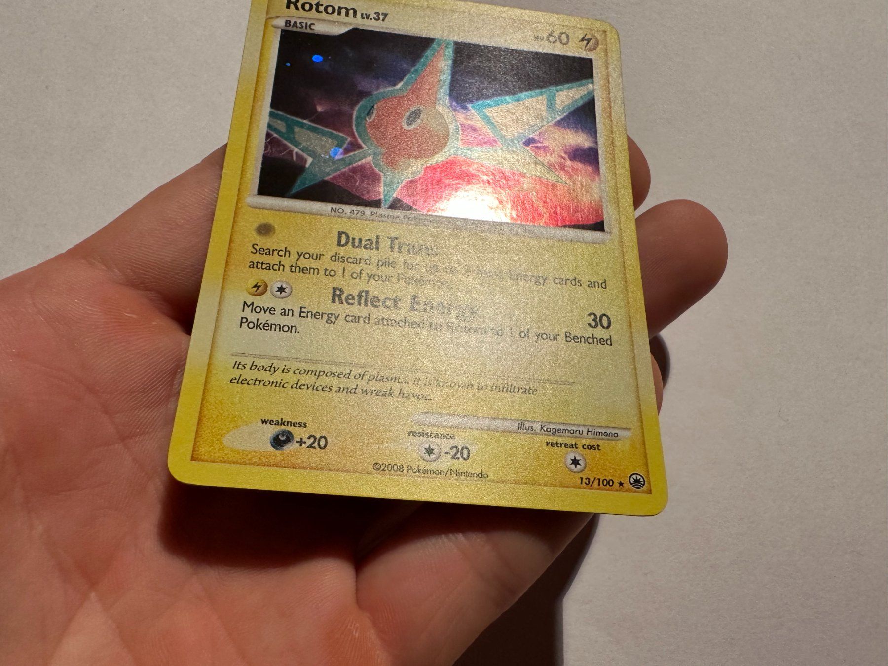 Pokémon Sammelbilder & Trading cards: Rotom holo D&P Majestic Dawn EN – Gebraucht aus Hagendorn von Pokecollectorch 1