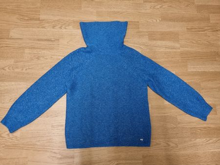 Bonita Damen Rollkragenpullover Gr. S blau kuschelig *NEU*