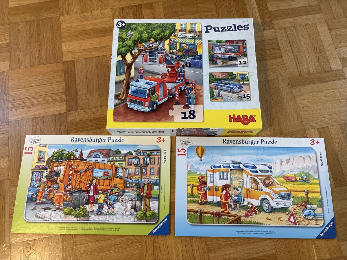 Puzzle: Puzzle 3+ 15Stk – Usato da Unterseen venduto da volvo_850