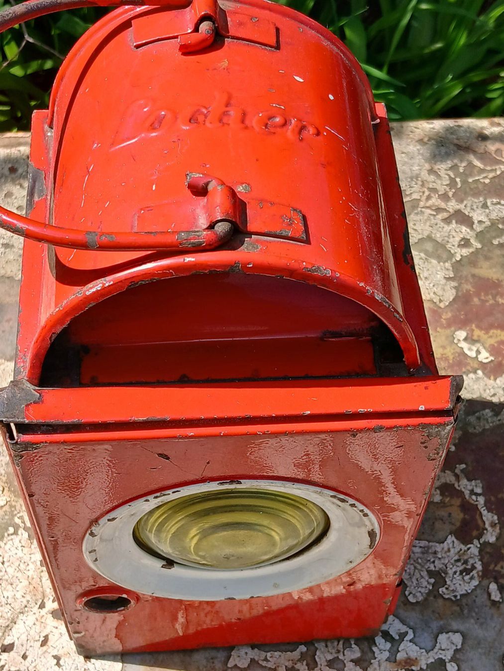 Lampade: Alte Locher Baustellenleuchte – Usato da Zumikon venduto da Vollvintage 3