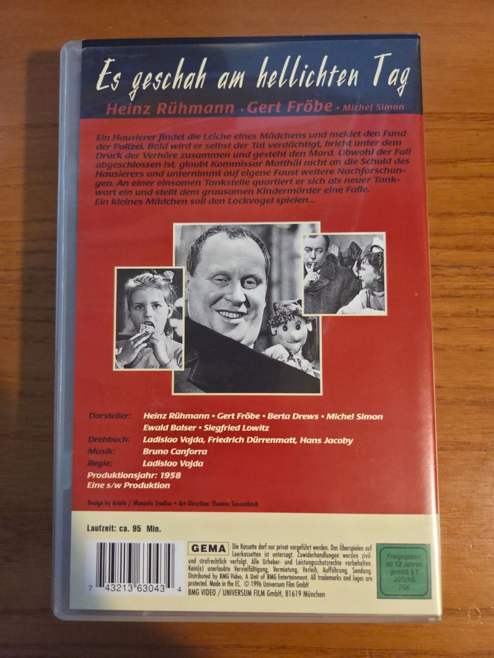 Tutti i VHS: Es geschah am hellichten Tag VHS UFA Klassiker – Usato da Aldesago venduto da lusuardi 1