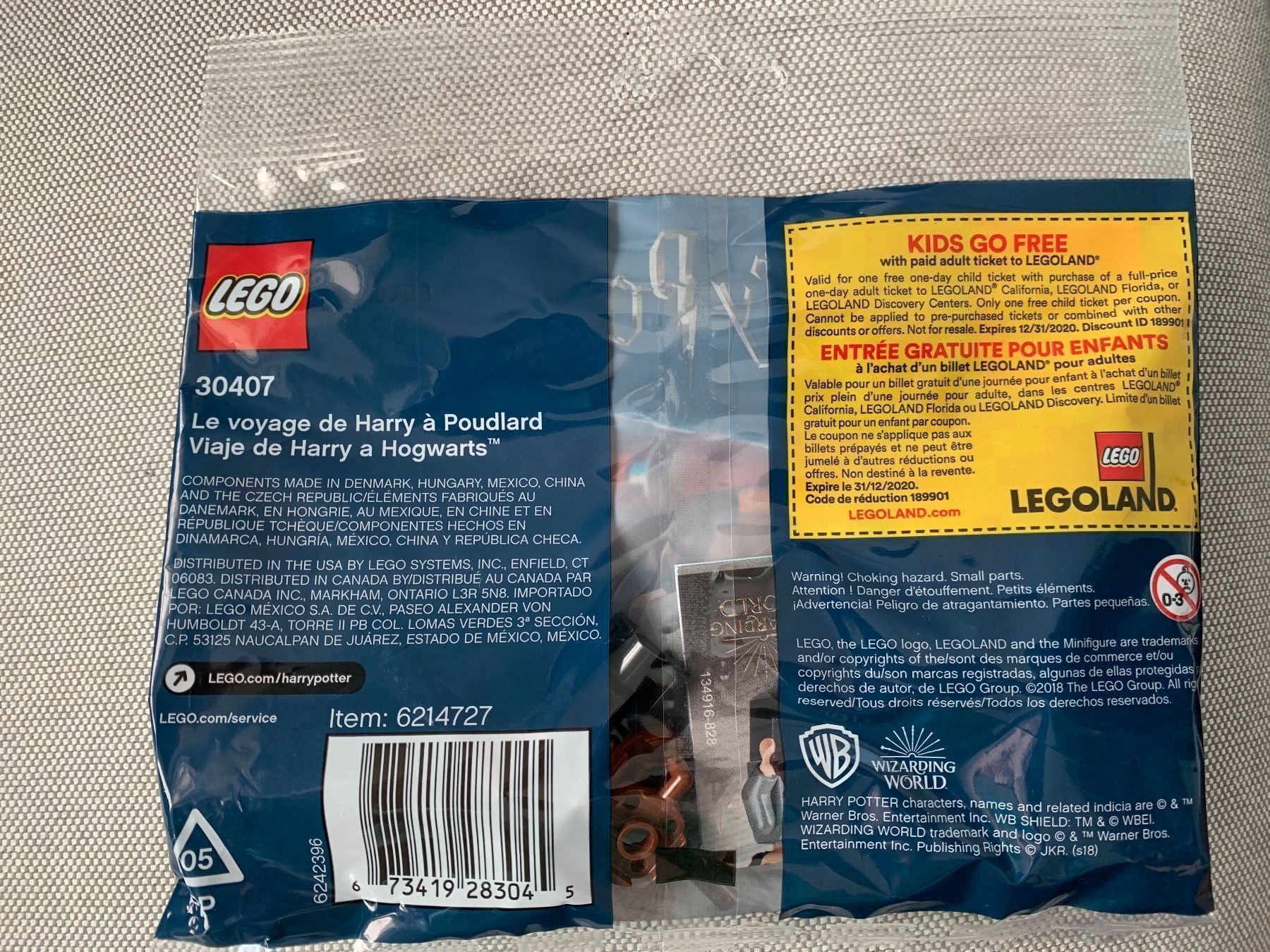 Lego Kit di costruzioni: Lego Harry Potter 30407 Polybag – Nuovo e nell'imballaggio originale da Basel venduto da zekzek 1