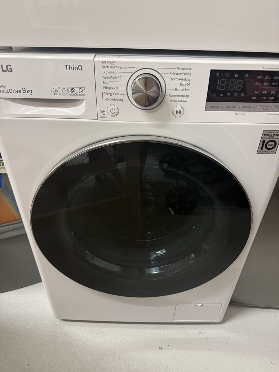 LG Lavatrici: LG Waschmaschine ThinQ 9k – Difettoso da Meggen venduto da Petra-Arte