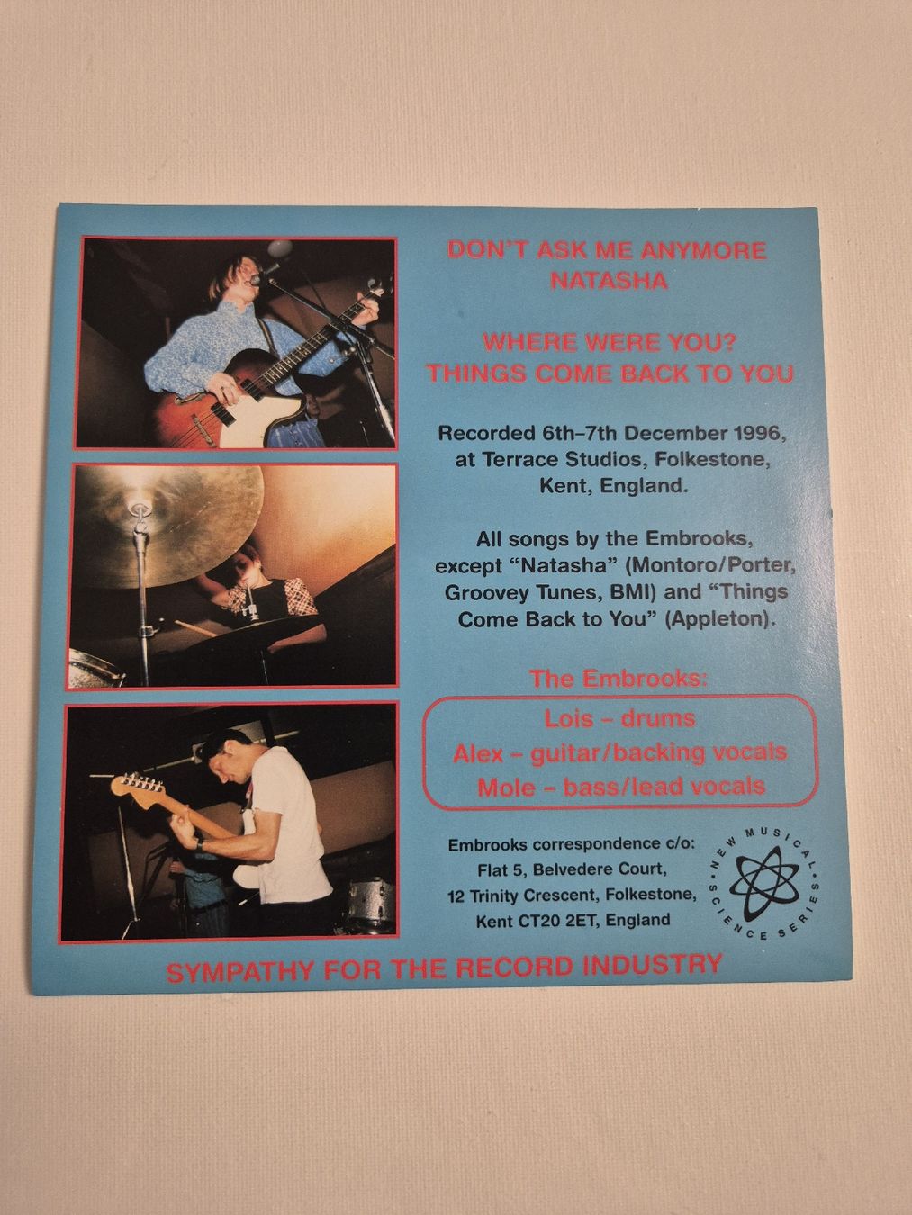 Dischi in vinile: the embrooks - Single 7 , UK – Nuovo (secondo la descrizione) da Uster venduto da newwave0 1