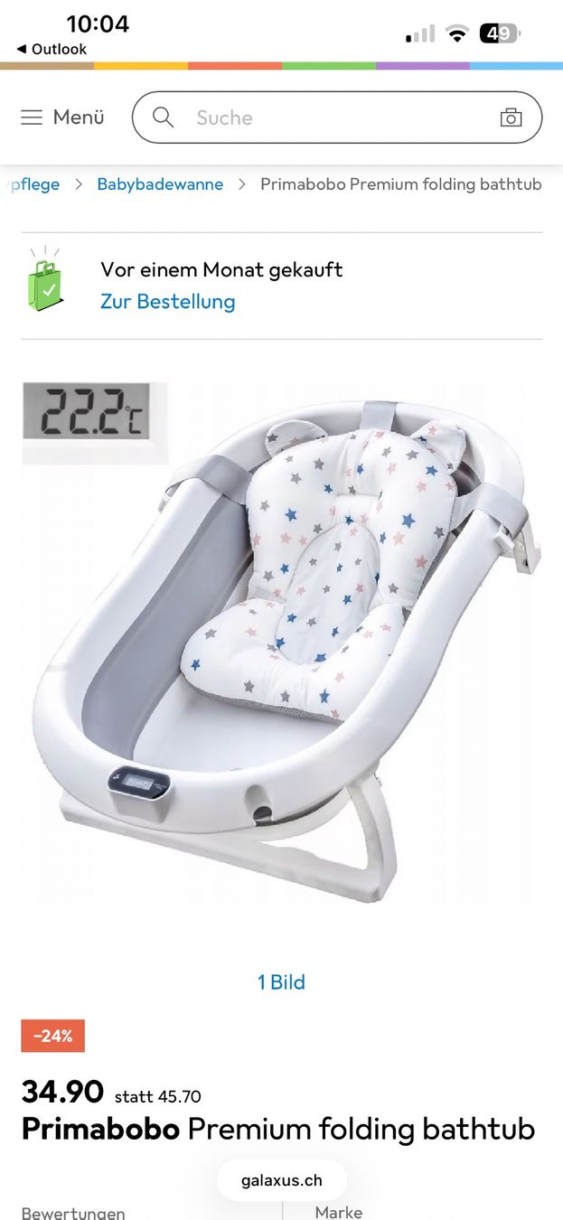 Badewannen: Babywanne – Neu und originalverpackt aus Ehrendingen von mev_lw75