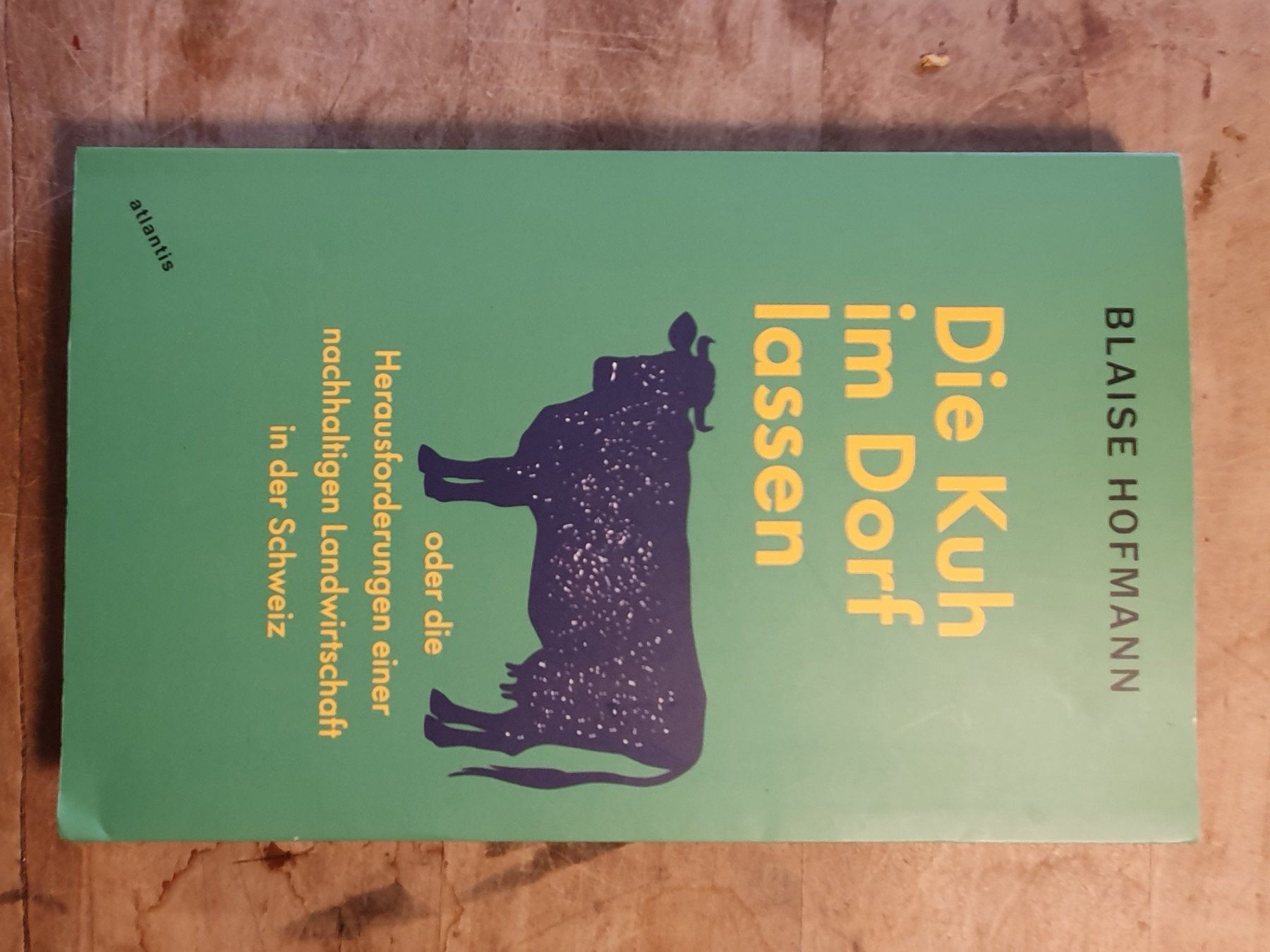 Libri: Die Kuh in Dorf lassen Blaise Hofmann Atlantis – Usato da Zürich venduto da loosebone