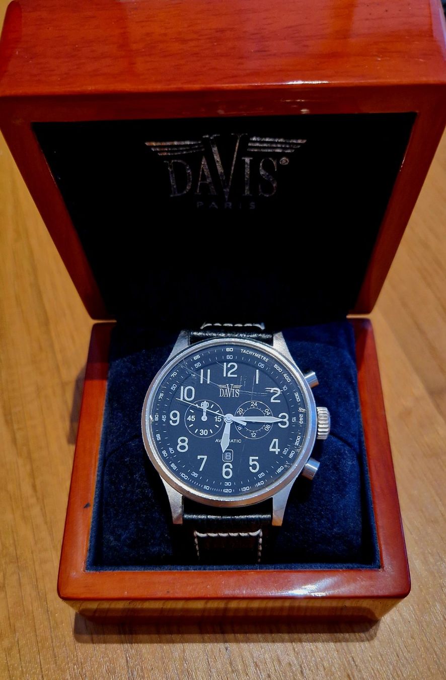 Orologi: Davis Automatik Fliegeruhr, gebraucht – Usato da Schwyz venduto da Thomas_H1986