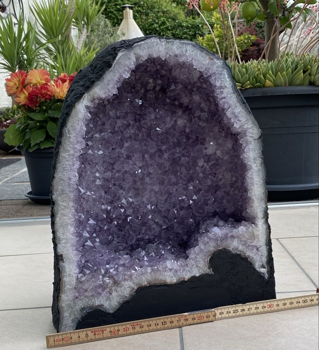 Minerali & Pietre curative: Grosse wunderschöne Amethyst Druse – Usato da Selzach venduto da 321compac 2