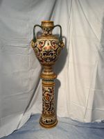 Deruta Keramikvase mit Säule – 136 cm hoch