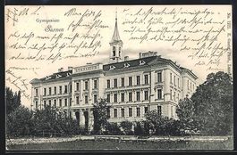 AK Sarnen, Blick zum Gymnasium, 1901