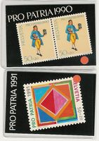 Marken Heftchen Pro Patria 1990/91 -  ET. (P238)