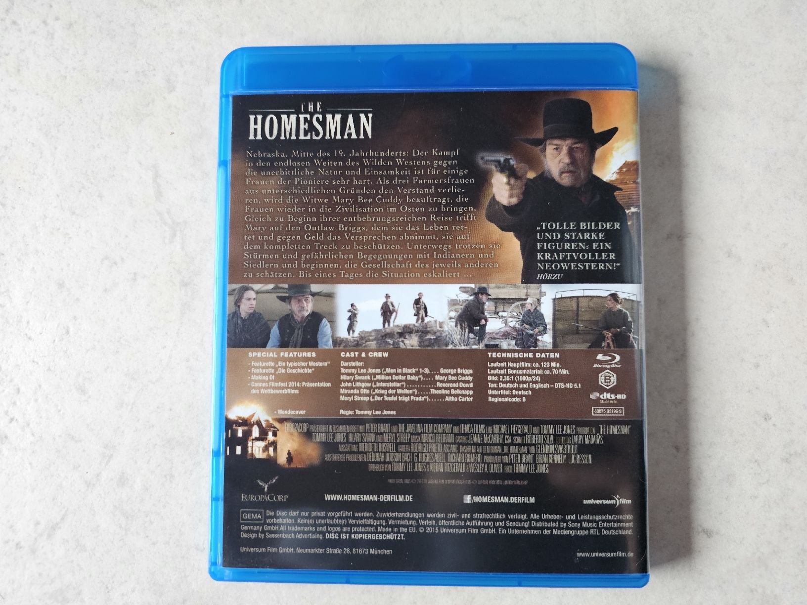 Tutti i DVDs: The Homesman  /  Bluray – Usato da Schneisingen venduto da backstore24 1
