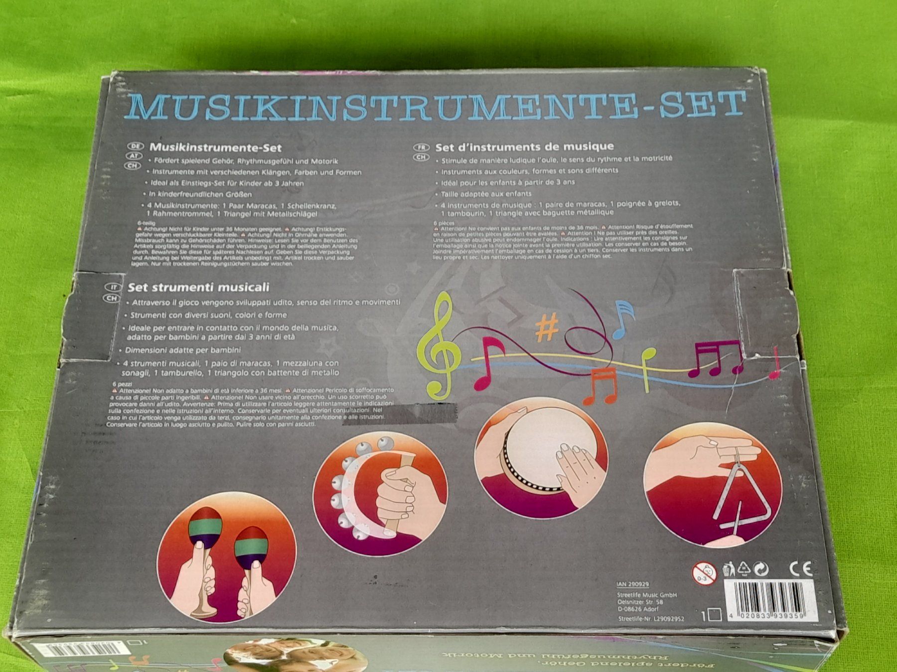 Giocattoli: 2 x Kinder Musikinstrumente - Set – Usato da Aeschi b.Spiez venduto da 52_wochen 4