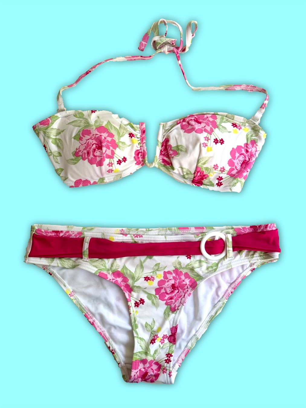 Maddison Maillots de bain & Bikinis: T36 – Bikini fleurs – Maddison – D'occasion à Genève par Reveur