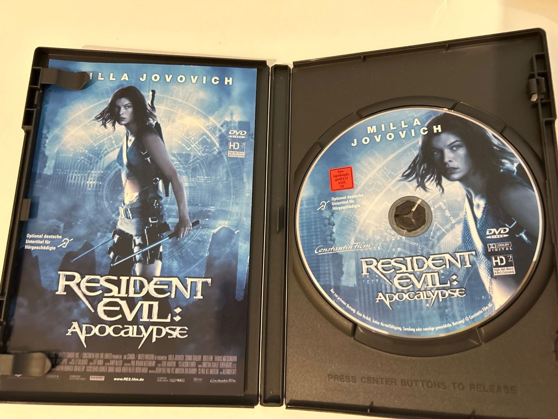 Tutti i DVDs: DVD- Resident Evil: Apocalypse – Usato da Guntershausen venduto da Gloominati 2