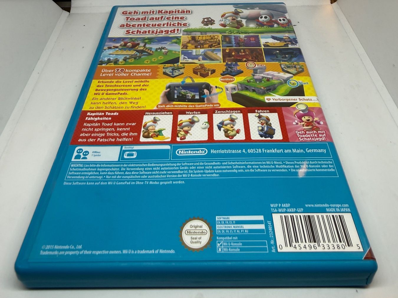 Nintendo Spiele: Captain Toad Treasure Tracker Wii U – Gebraucht aus Dietlikon von NESFEVER 1
