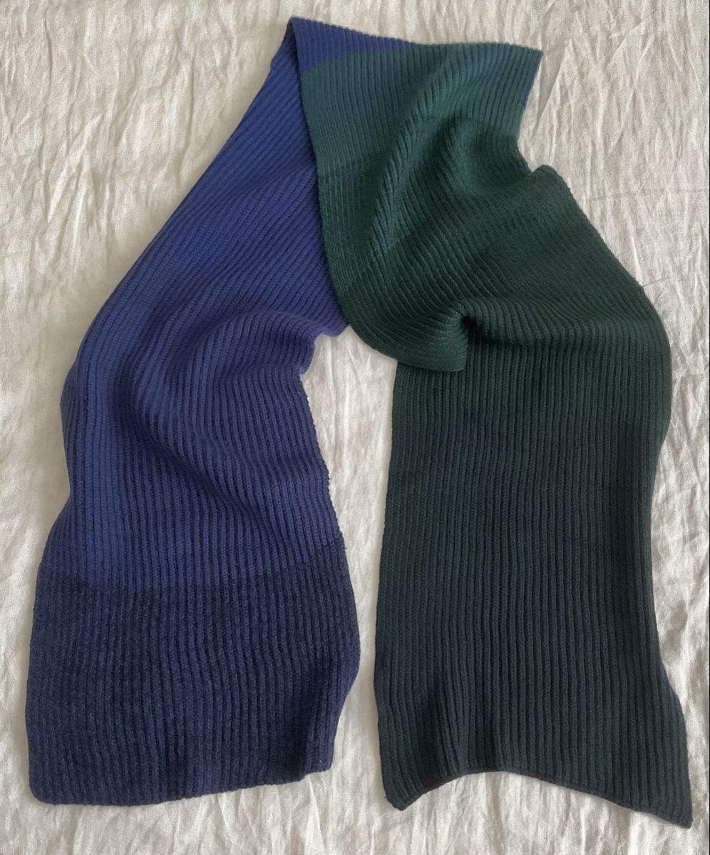 Missoni Foulard & Sciarpe: Missoni Schal, Degradée blau grün – Nuovo (secondo la descrizione) da Zürich venduto da -Panoptikum-