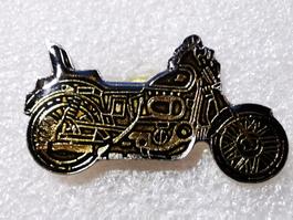 Ansteckpin 32: Motorrad