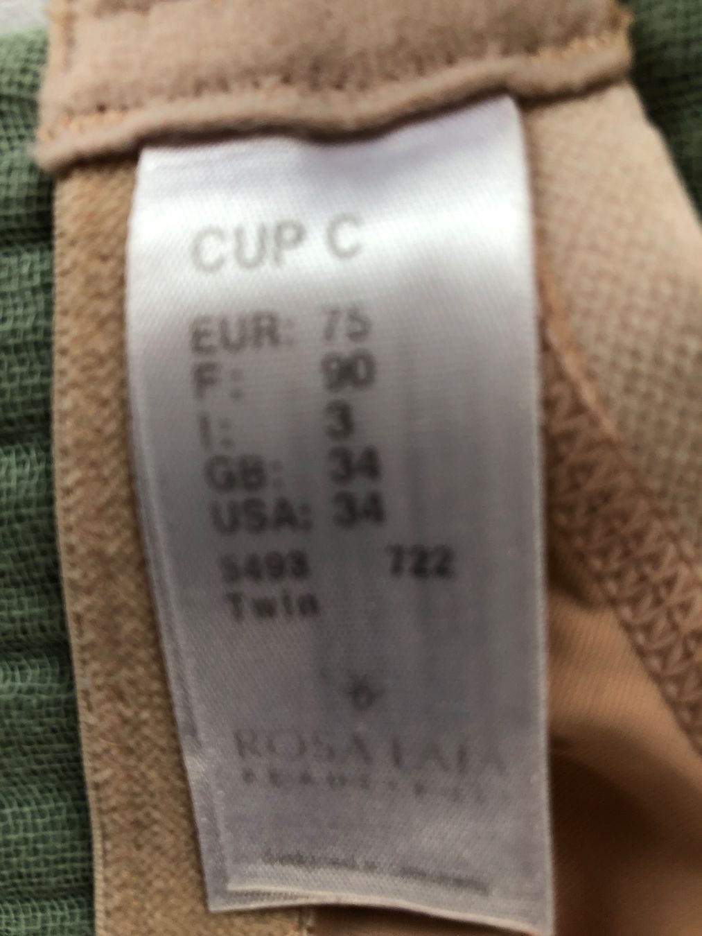 Altra biancheria intima: Beiger BH, Grösse 75C,  guter Zustand – Usato da Arlesheim venduto da leyRum4.5 4