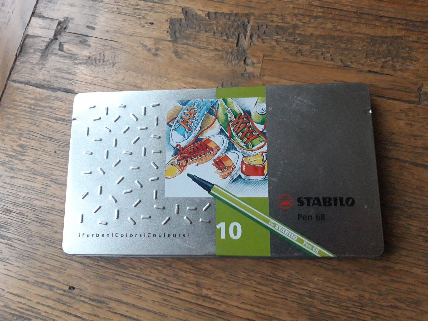 Stabilo Stylos & Marker: Blechdose Stabilo Stifthalter leer – D'occasion à Feuerthalen par tanatha_st