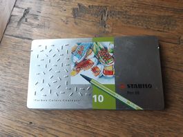 Blechdose Stabilo Stifthalter leer