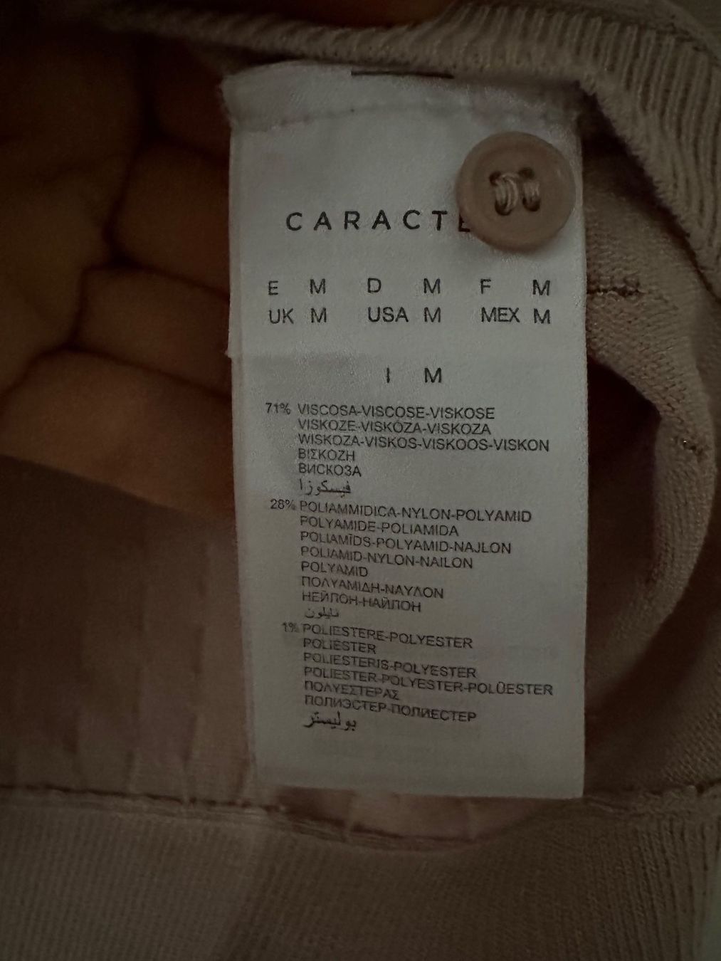 Kleider: Caractère Kleid mit Cardigan hautfarben – Gebraucht aus Trimbach von Goldchild_8 8