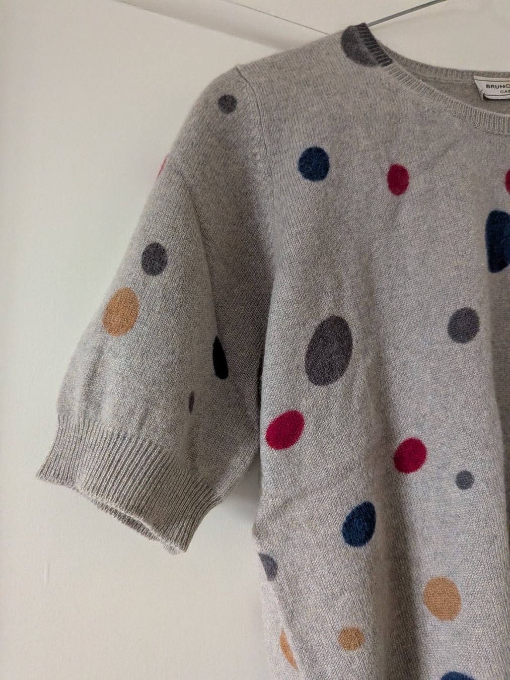 Maglioni & Felpe: Bruno Manetti Kurzarm Cashmere Pullover – Usato da Emmen venduto da magelan 2