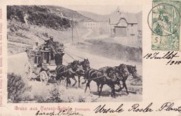 Schuls - Tarasp Postkutsche