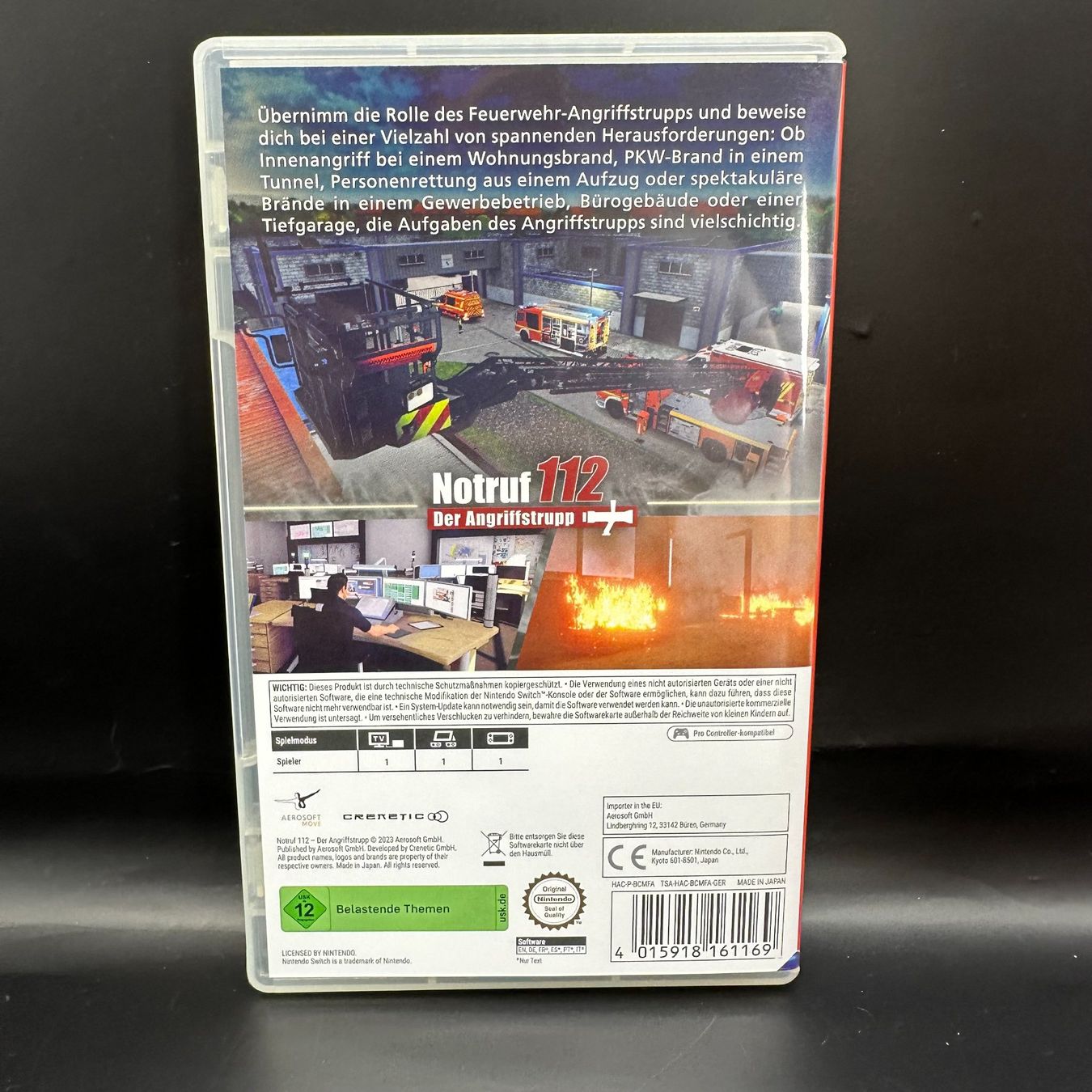 Nintendo Giochi: Notruf 112 Der Angriffstrupp Switch – Usato da Düdingen venduto da Nerdworld 1