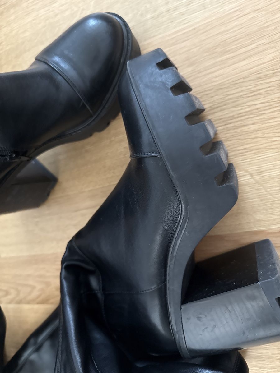 Scarpe da donna: EVEN&ODD Stiefel Schwarz Plateau Grösse 40 – Usato da Zürich venduto da okarioto 1