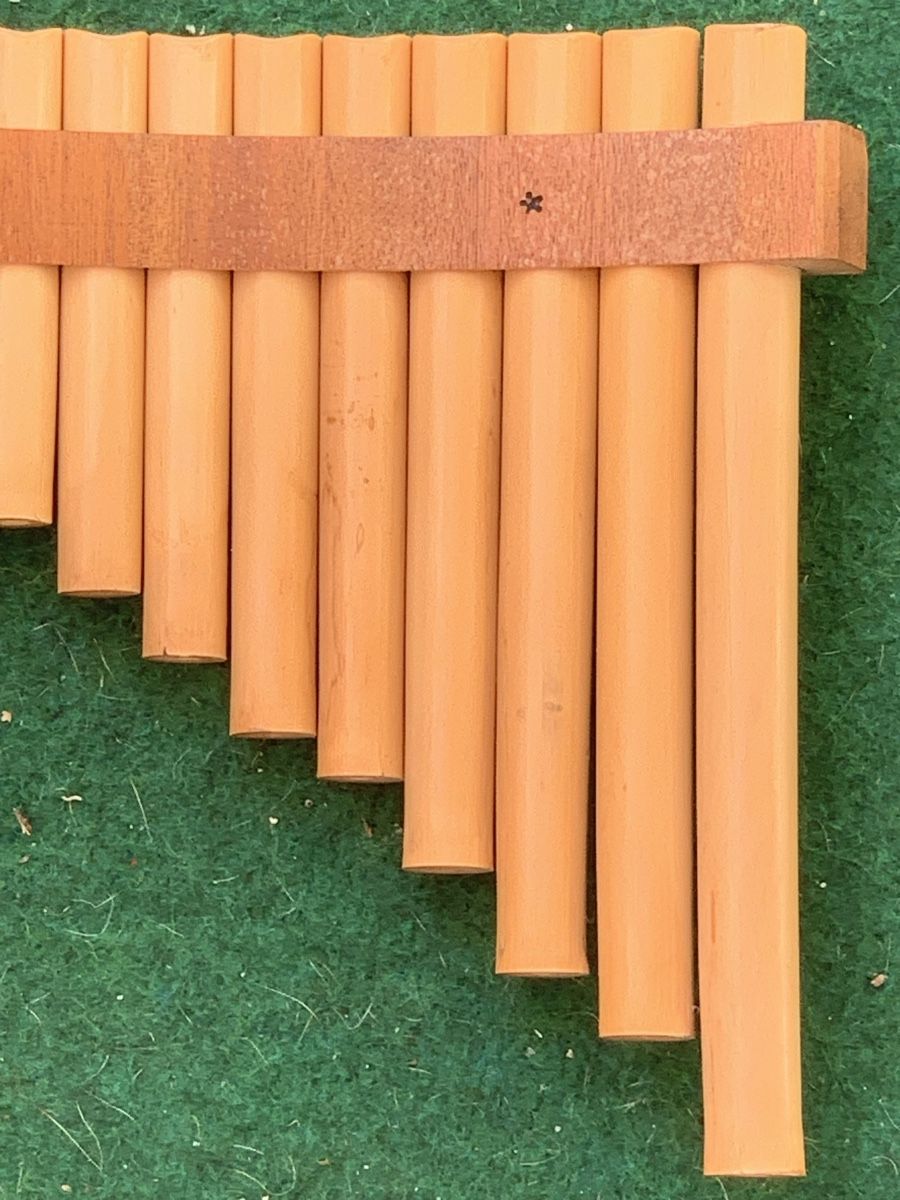 Musikinstrumente: Panflöte mit 15 Pfeifen  – Gebraucht aus Wangen b. Olten von Finolino28 4
