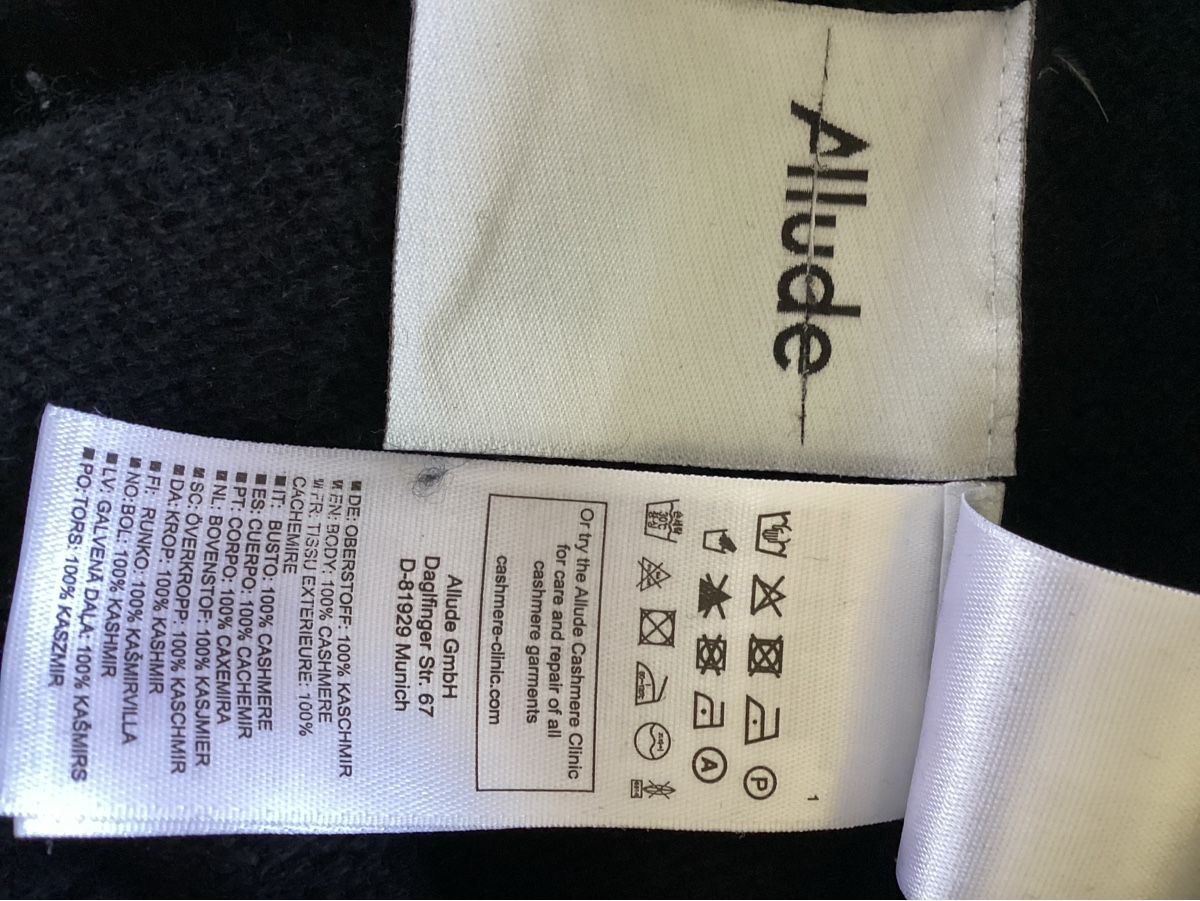 Allude Maglioni & Felpe: Allude, Damenkaschmirpulli, Gr. L – Usato da Salenstein venduto da Esprit57 5