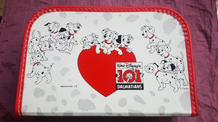 101 Dalmatiner Koffer Vintage Retro Rarität Disney Kinder
