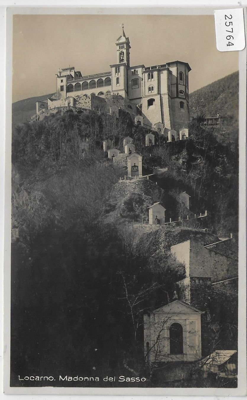 Cartoline postali: Locarno - Madonna del Sasso – Antico da Ettingen venduto da Kartenplanet