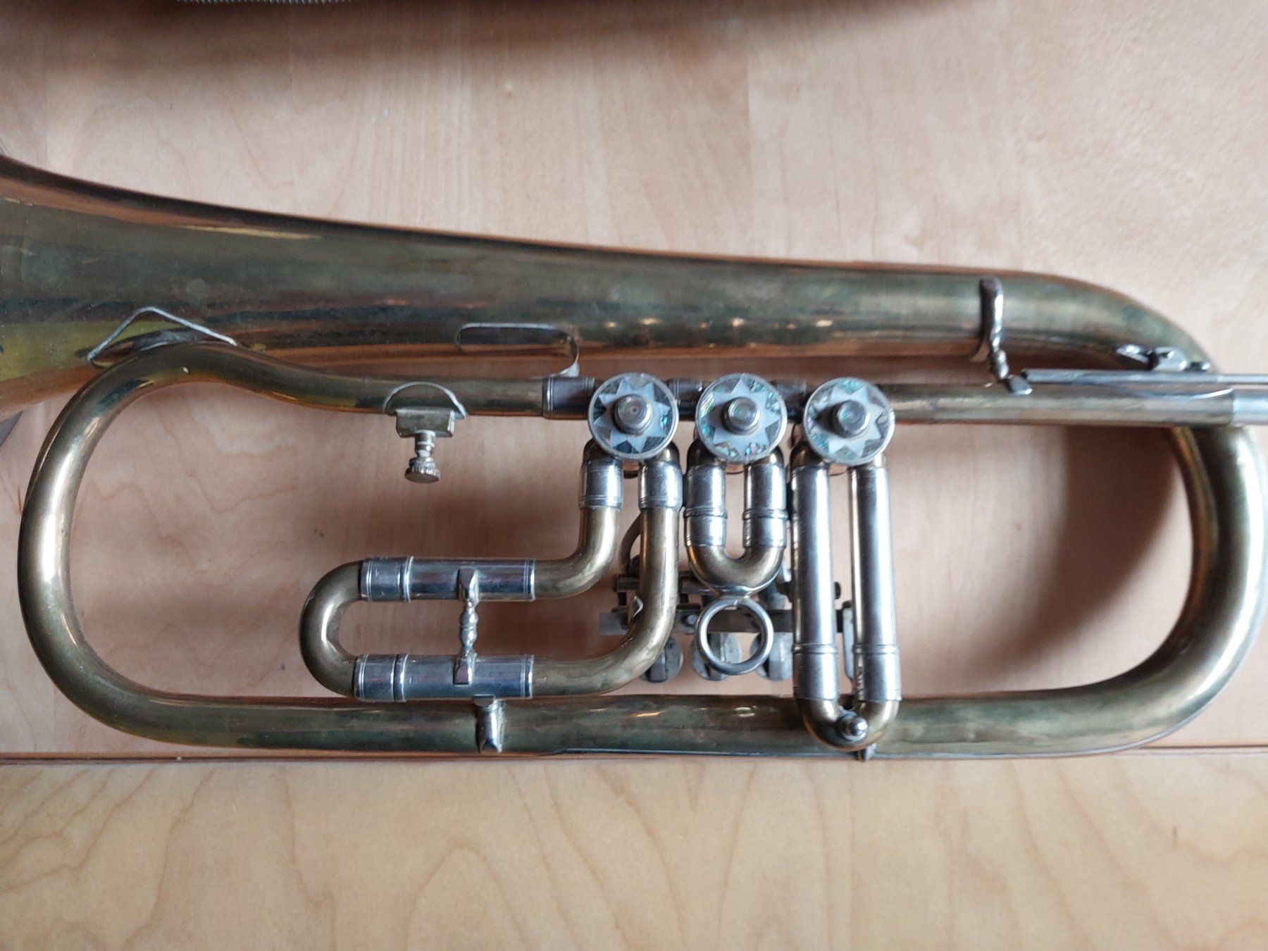 Strumenti musicali: Flügelhorn Antik - Seeholzer – Usato da Kaltacker venduto da Marbieri 3