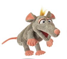 Handpuppe Maus Schnurzpiepe (W651)