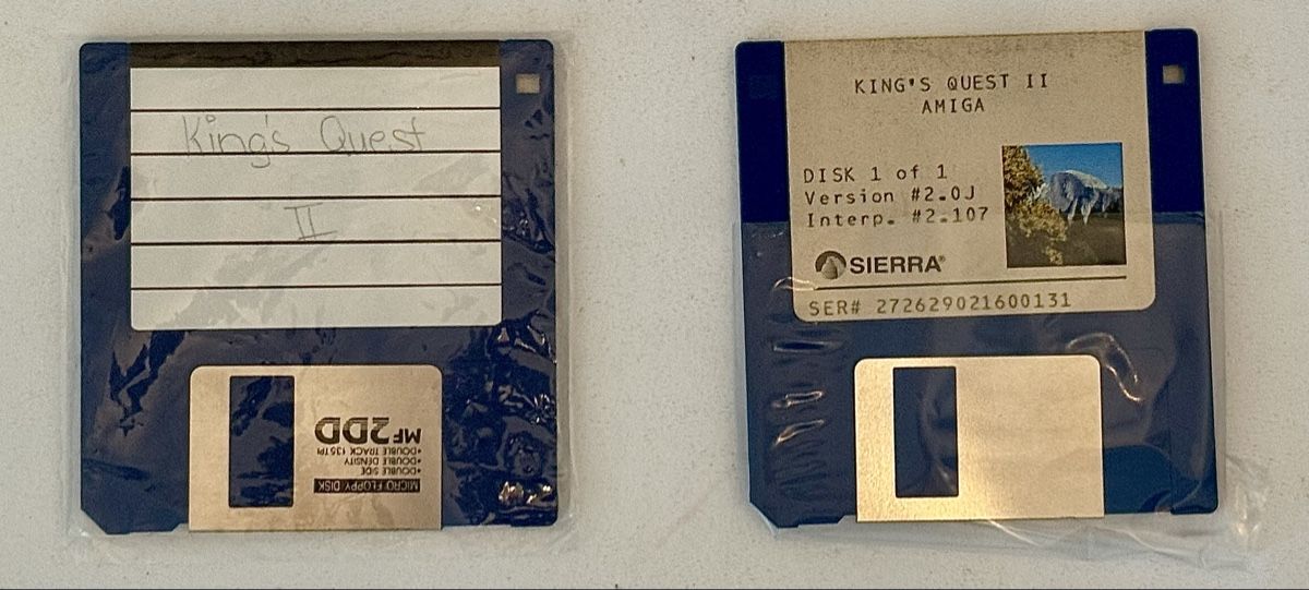 Spiele: King's Quest II: Romancing the Throne - Amiga - Selten! – Gebraucht aus Würenlos von Gofy999 1