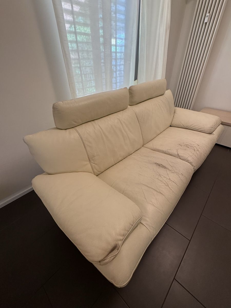 Sofas: Sofa aus Echtleder 3-Sitzer – D'occasion à Zürich par ThaliaL 6