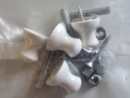 Lot de 4 poignées, boutons pour meuble ou tiroir