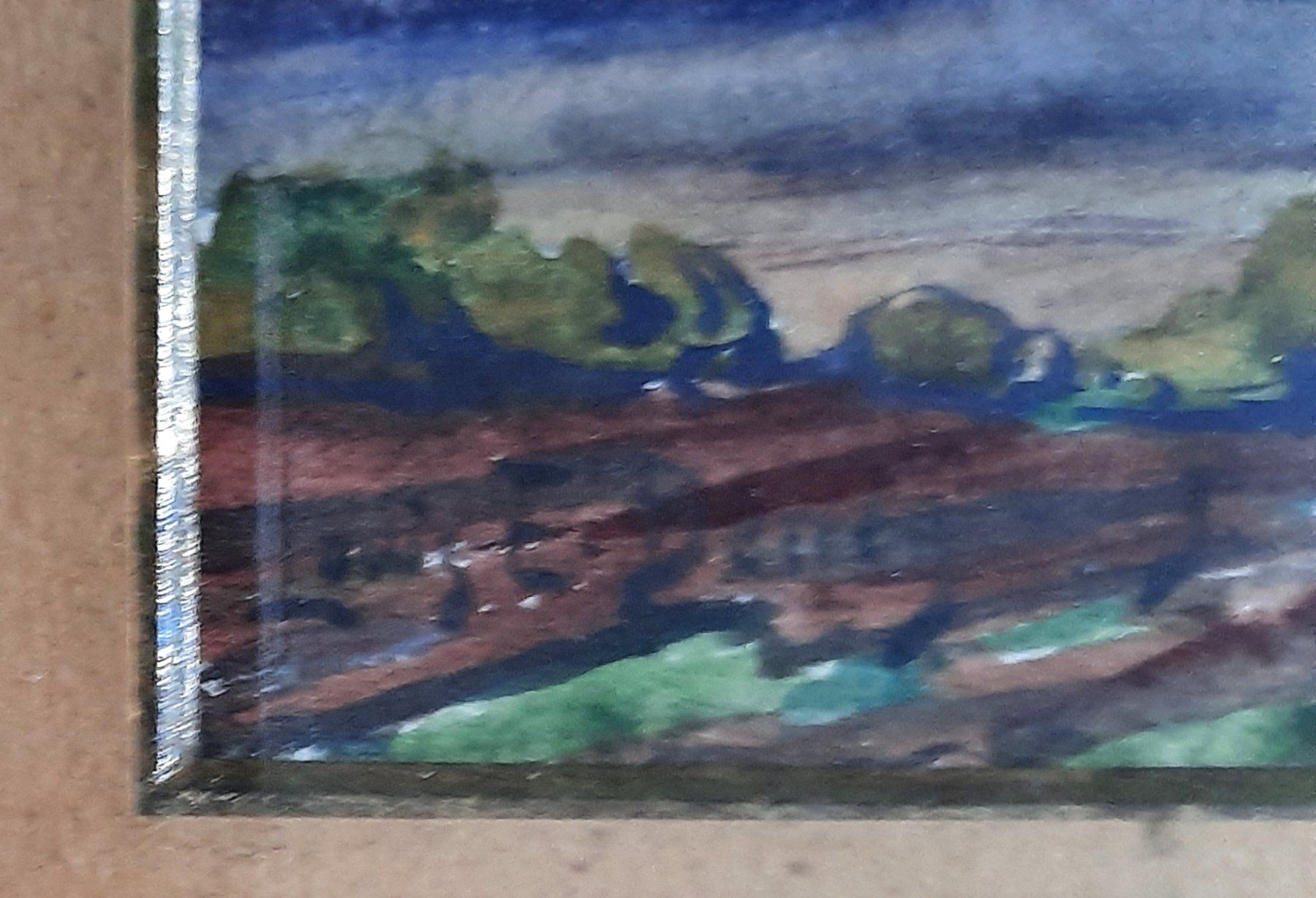 Dipinti: Expressionistisches Gemälde Louis E. Beney 1913 – Usato da Arbon venduto da torso444 2